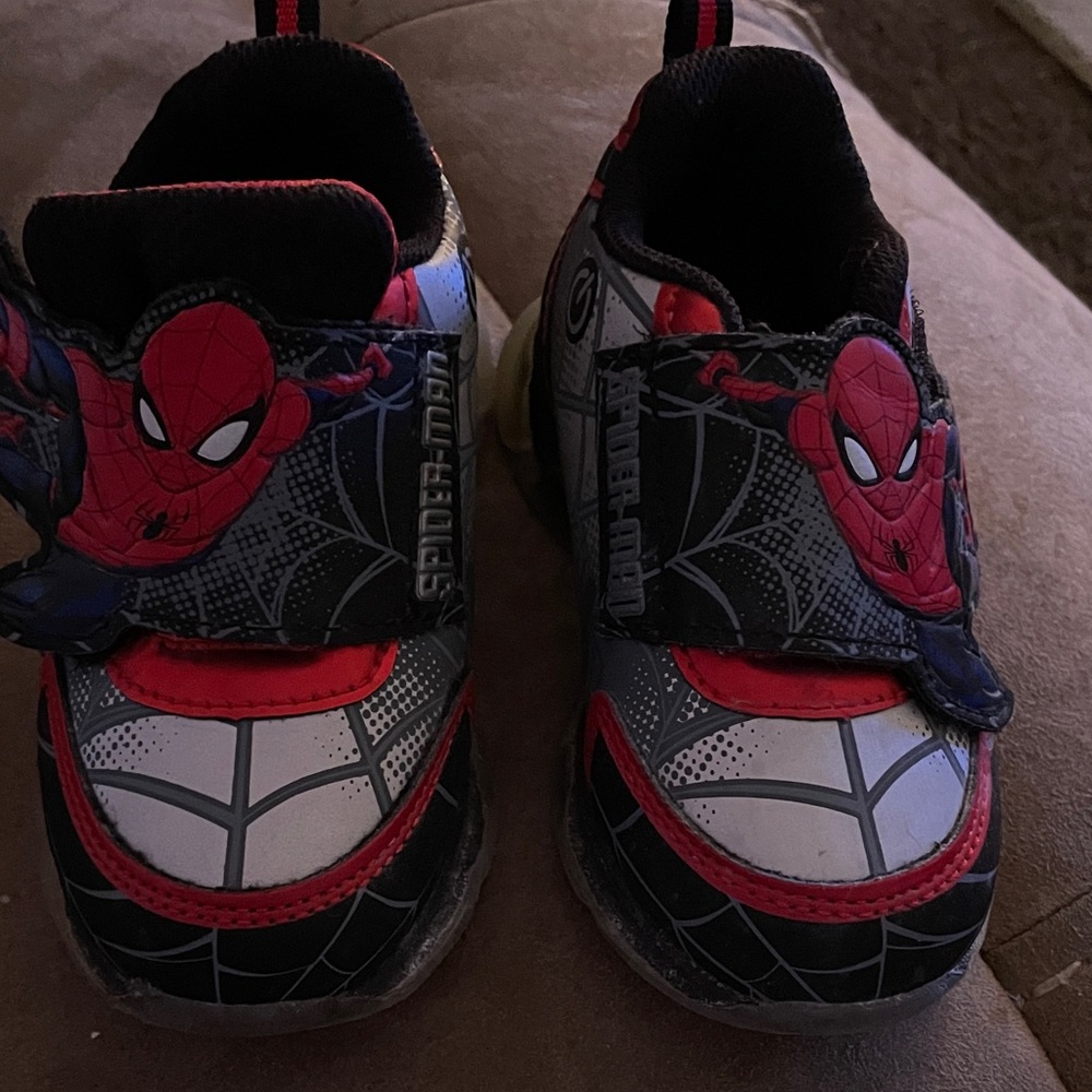 Spider-Man Kids Shoes - Red and Black